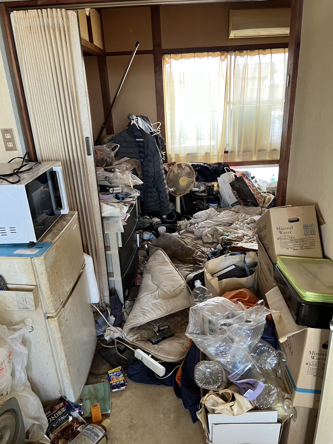 熊本県合志市部屋丸ごと片付け実績ビフォー
